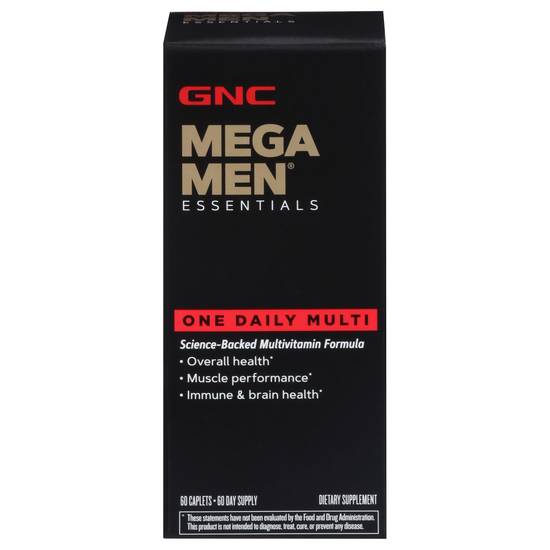 Gnc Mega Men Mega Men Essentials One Daily Multi (60 ct)
