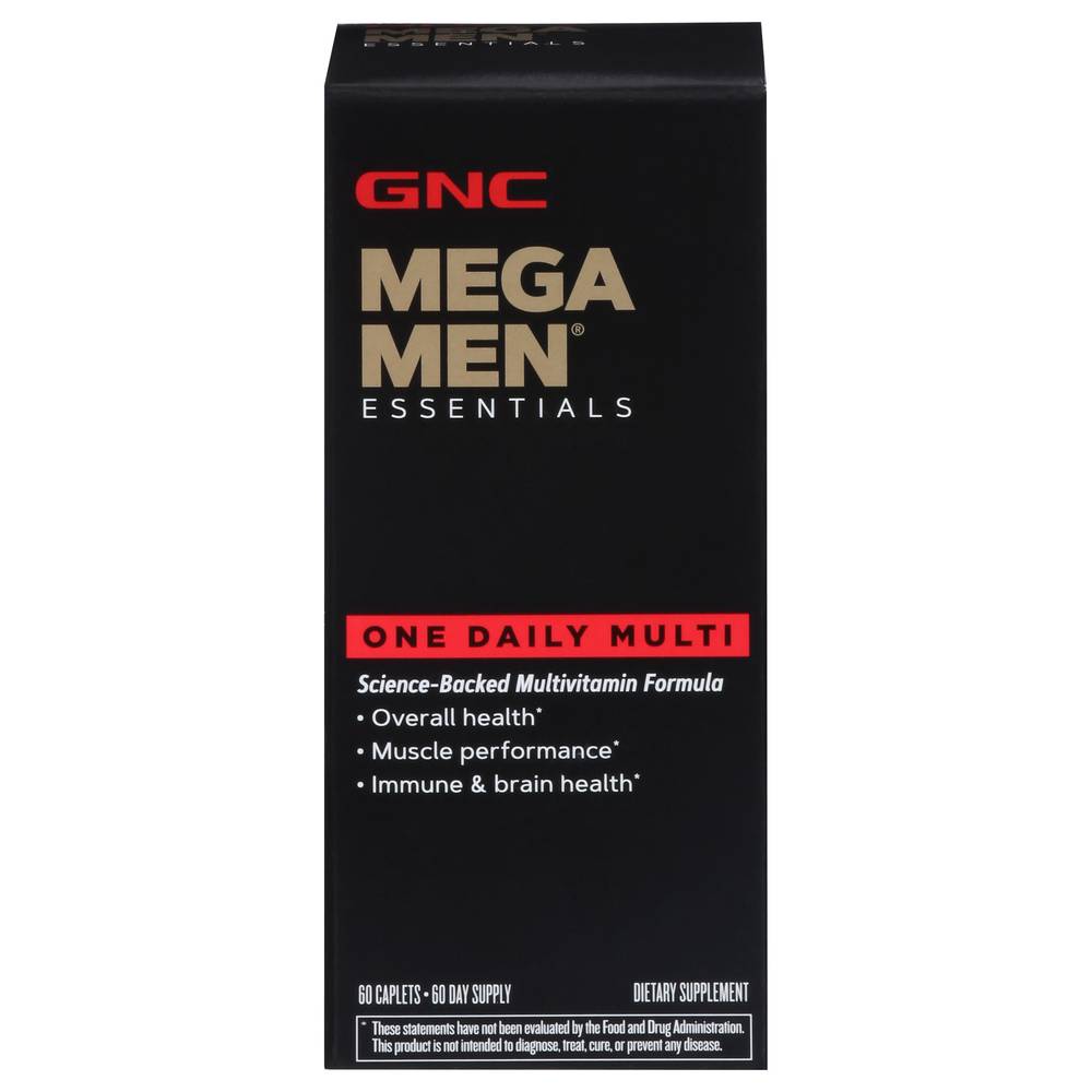 GNC Mega Men Essentials One Daily Multi (4.48 oz)