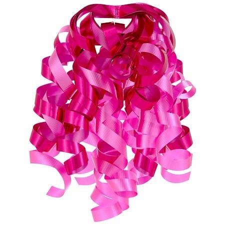 Hallmark Pink & Hot Pink Metallic Curly Ribbon Gift Bow