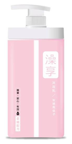澡享沐浴乳(玫瑰)1000ml#4713043260022