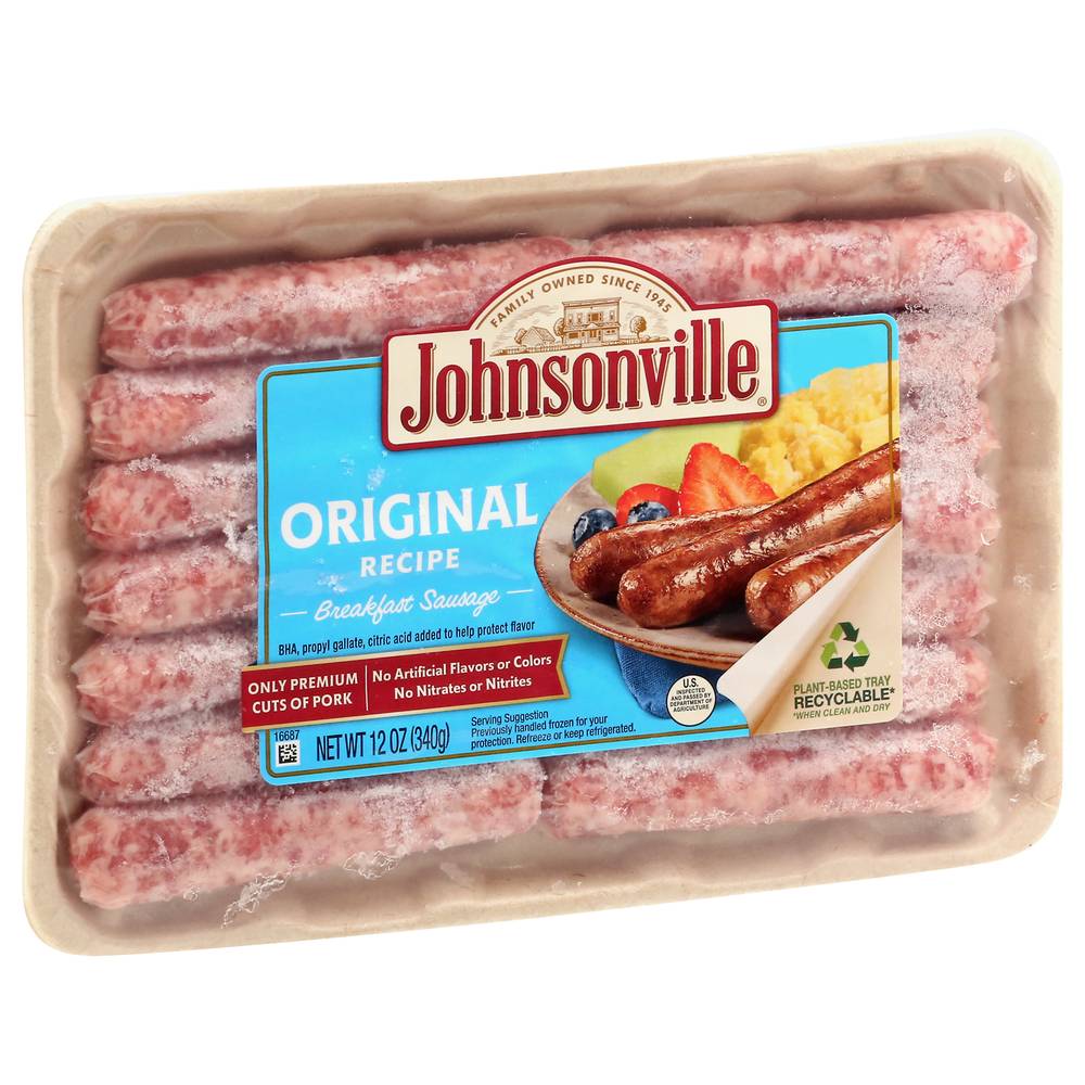 Johnsonville Original Recipe Breakfast Sausage (12 oz)