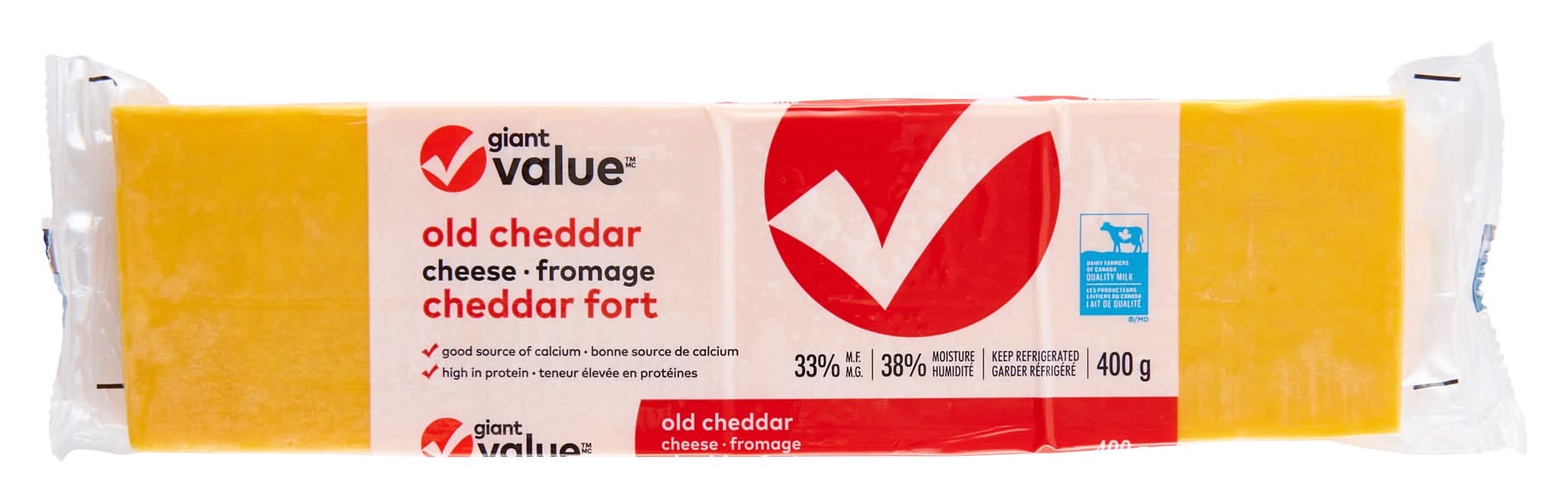 Green Giant Old Cheddar Cheese (400 g)