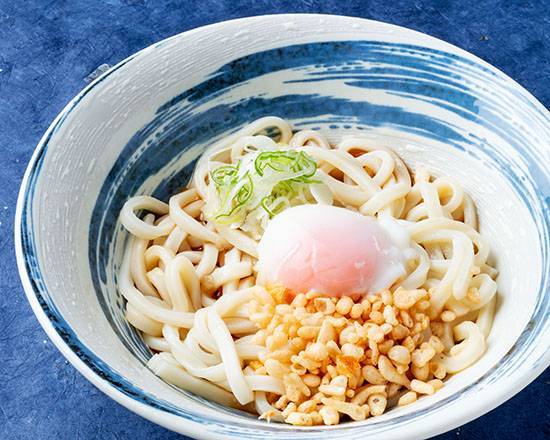 博多 温玉冷やしうどん Hakata Chilled Udon Noodles with Soft-Boiled Egg