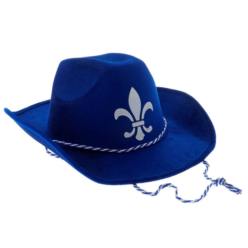 Québec chapeau cowboy en velours nouveau