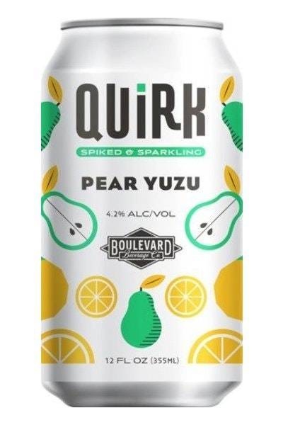 Quirk Hard Seltzer Pear Yuzu (6x 12oz cans)