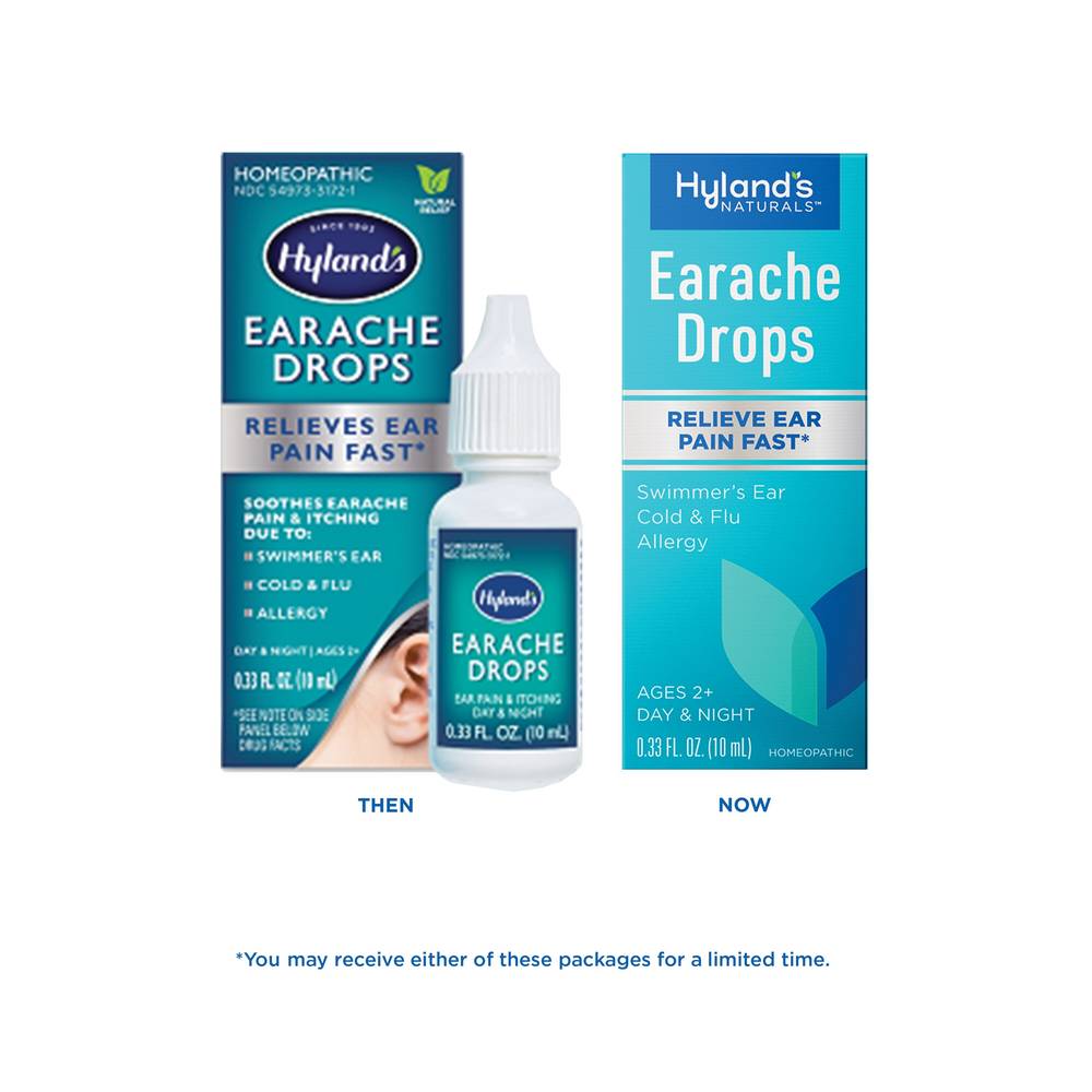 Hyland's Homeopathic Earache Drops, .33 fl oz
