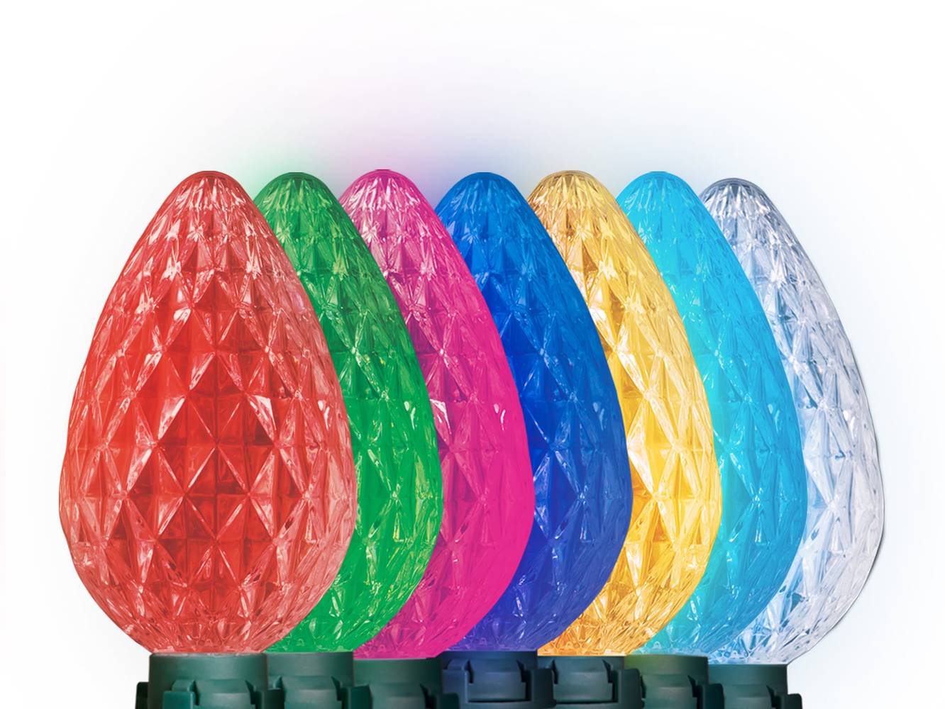 GE 8-count LED Color Effects Color Changing Light Bulb Christmas Pathway Markers | 73062LO