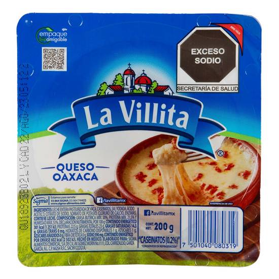 La villita queso oaxaca (200 g)