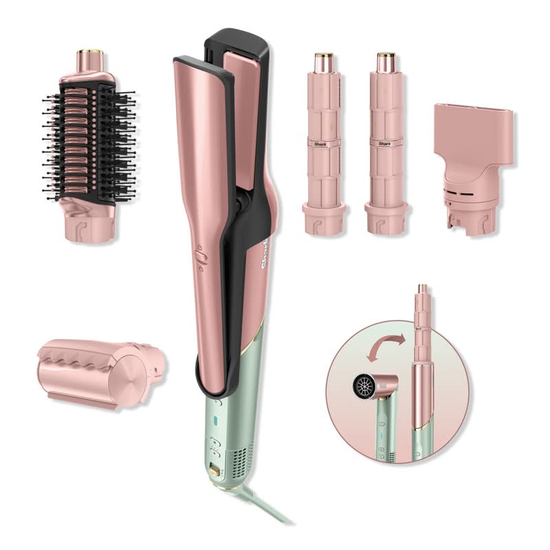 Shark Beauty Glam Ceramic Air Styling & Drying System in Strawberry Matcha
