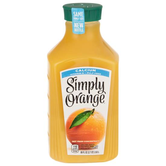Simply Orange Pulp Free Juice (89 fl oz)