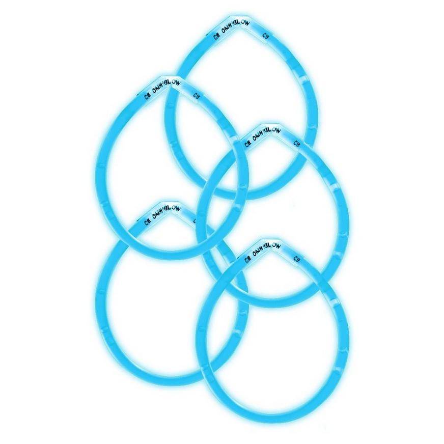 Blue Glow Bracelets 5ct