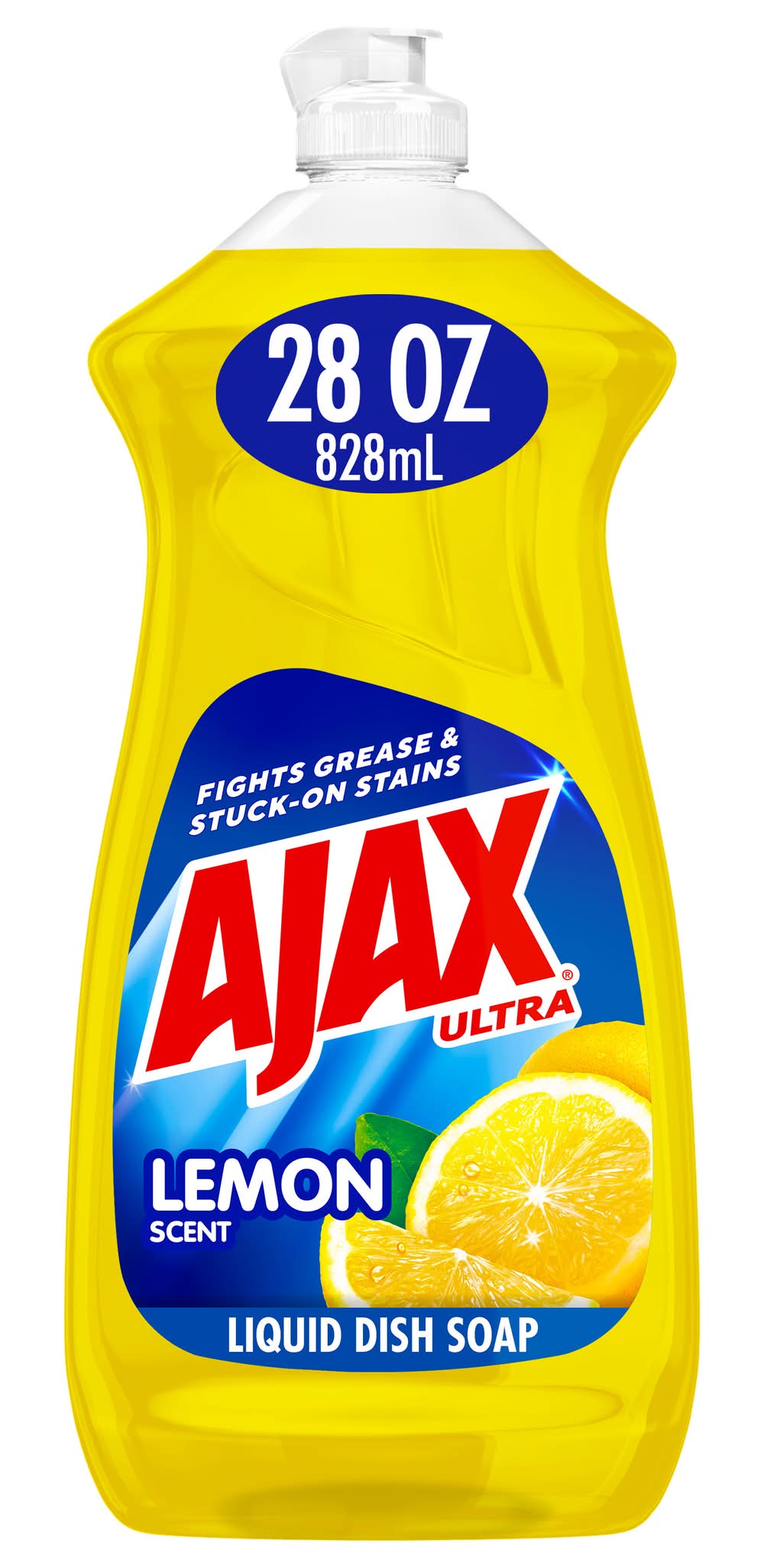 Ajax Ultra Super Degreaser Dish Liquid, Lemon (28 oz)