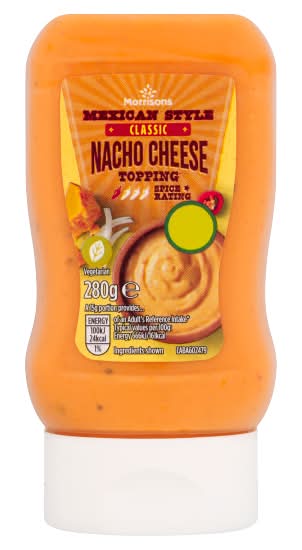 Morrisons Mexican Style Classic Nacho Cheese Topping (280g)