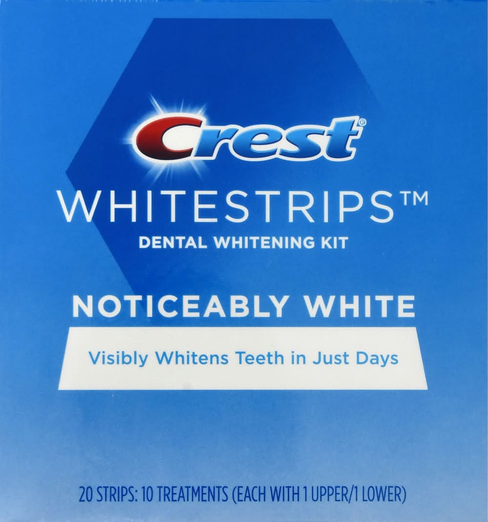Crest 3D Dental Whitening Strips Kit (20 ct)