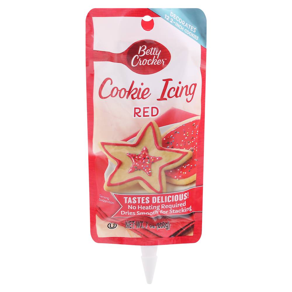 Betty Crocker Red Cookie Icing (7 oz)