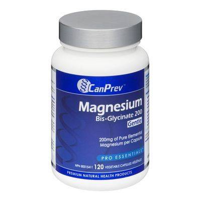 Canprev Magnesium Bis-Glycinate 200 Gentle (120 un)