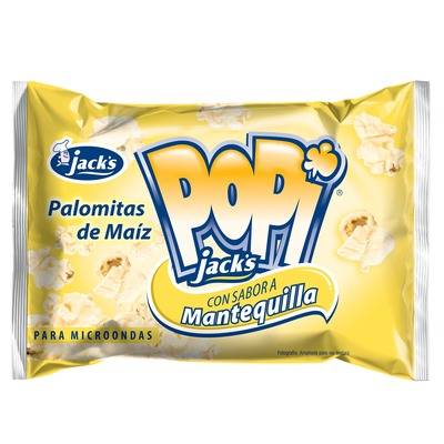 Popi Jacks Palomita Mantequilla Ud 85 Gr