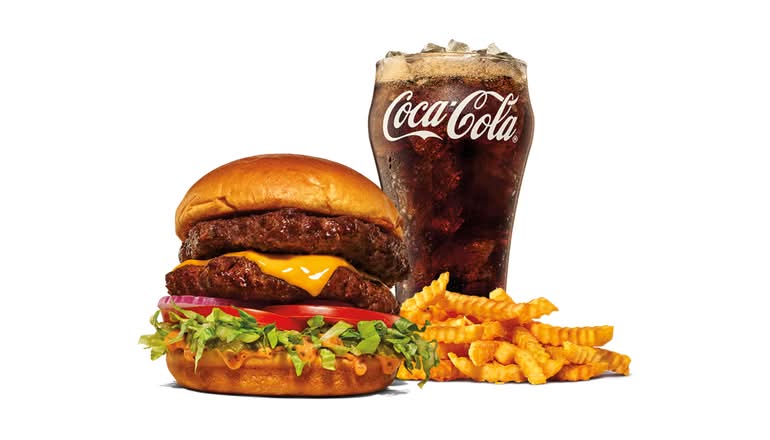 Double Deluxe Burger