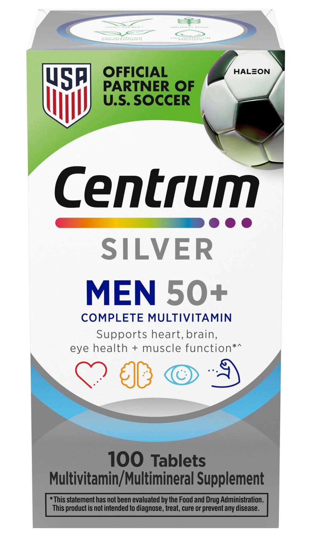 Centrum Silver Multivitamin & Multimineral Supplement Tablets (100 ct)