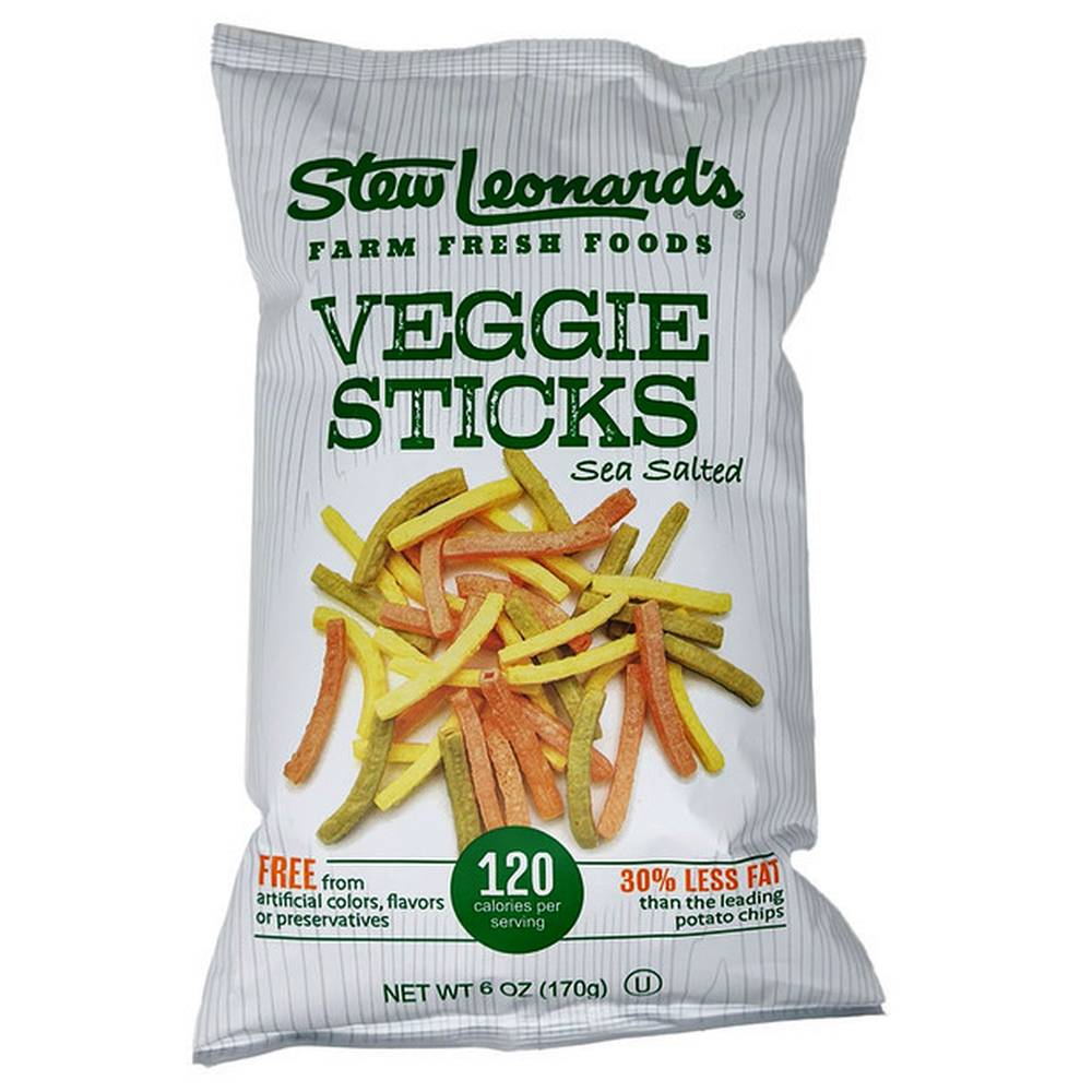 Stew Leonard's Veggie Sticks, Sea Salt (6 oz)