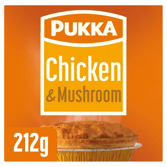 Pukka Pies Chicken & Mushroom Pie 212g