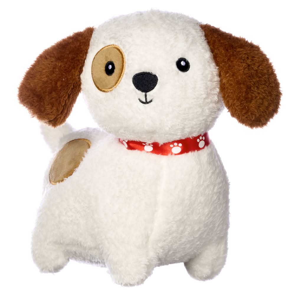American Greetings Plush Toy, 8 in, White-Brown