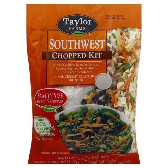 Taylor Farms Southwest Chopped Salad Kit (23.4 oz)