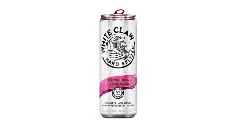 White Claw Black Cherry 473mL, cooler (5% ABV)