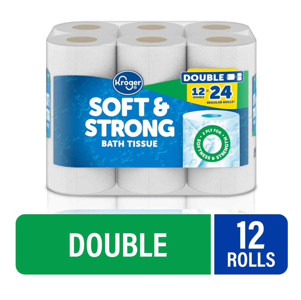Kroger® Soft & Strong Toilet Paper Double Roll