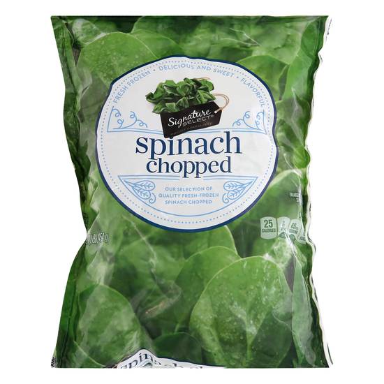 Signature Select Chopped Spinach