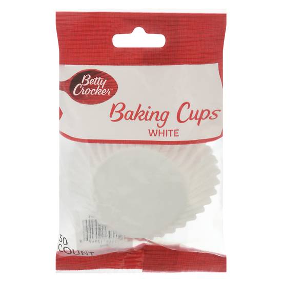 Betty Crocker White Baking Cups (50 cups)