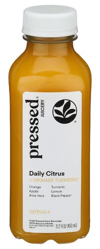 Pressed Juicery Daily Citrus + Orange Turmeric Juice