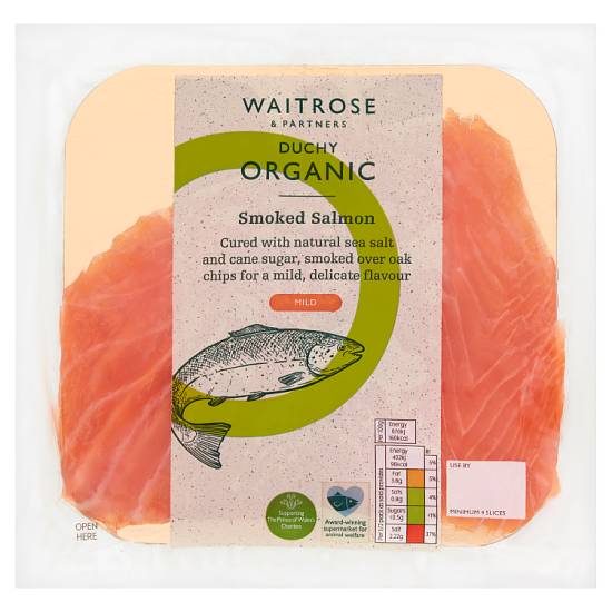 Waitrose Duchy Organic Smoked Salmon