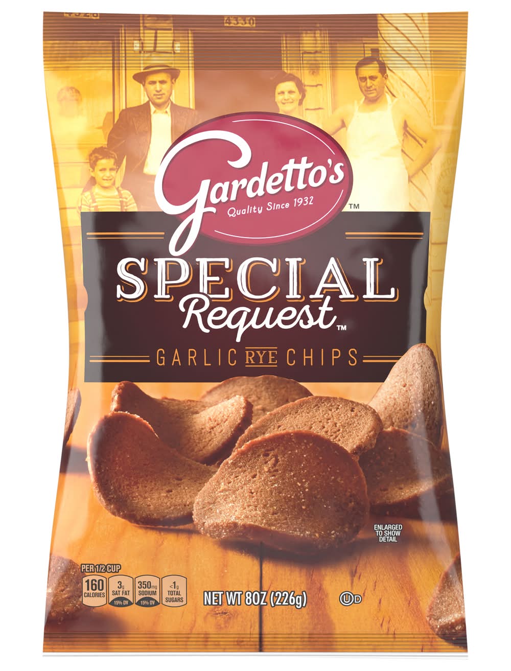 Gardetto's Special Request Garlic Rye Chips (8 oz)
