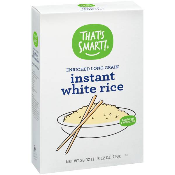 That's Smart! Enriched Long Grain Instant White Rice (28 oz)