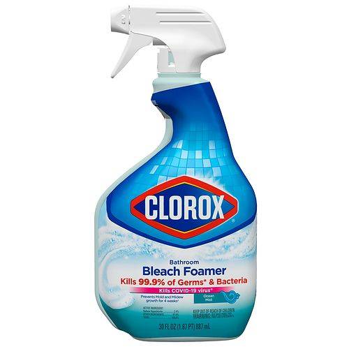 Clorox Bathroom Foamer with Bleach, Spray Bottle, Original - 30.0 fl oz
