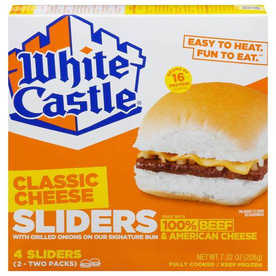 White Castle Classic Cheese Sliders