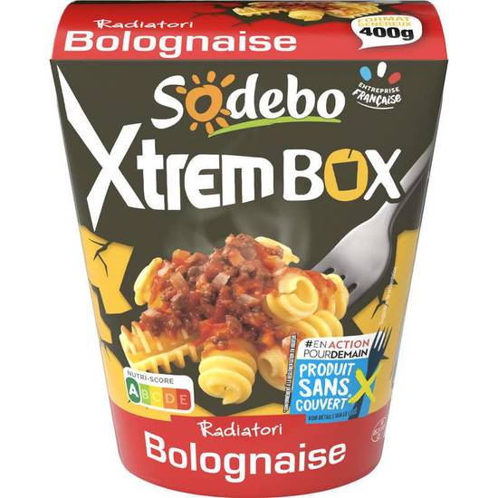 Xtrem Box bolognaise VBF 400g Sodebo
