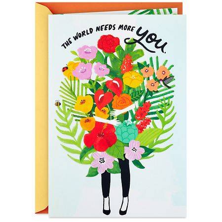 Hallmark Birthday Card (The World Needs More People Like You) E82 - 1.0 ea