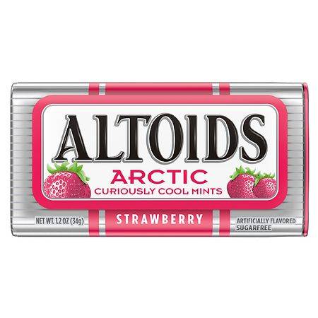 Altoids Arctic Strawberry Sugarfree Mints Single Pack - 1.2 oz