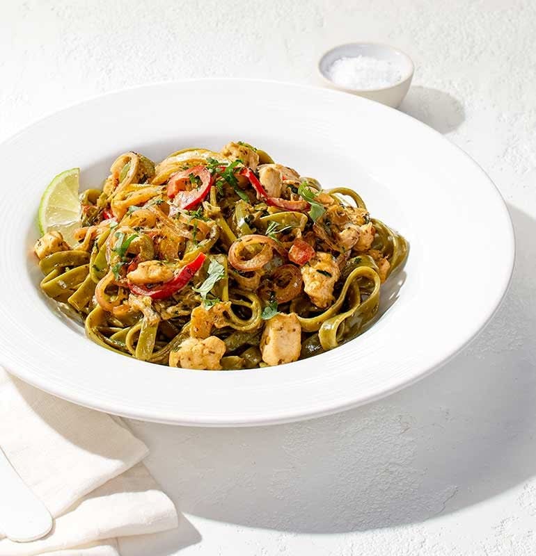 CHICKEN TEQUILA FETTUCCINE