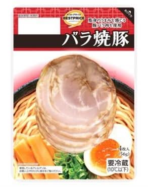 トップバリュ ベストプライス バラ焼豚 (56g)
