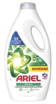 Detergente líquido Original Ariel 29 lavados.