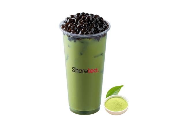 (27) Matcha Pearl Milk Tea