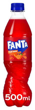 Fanta Fruit Twist, Flavored Soda (500ml)