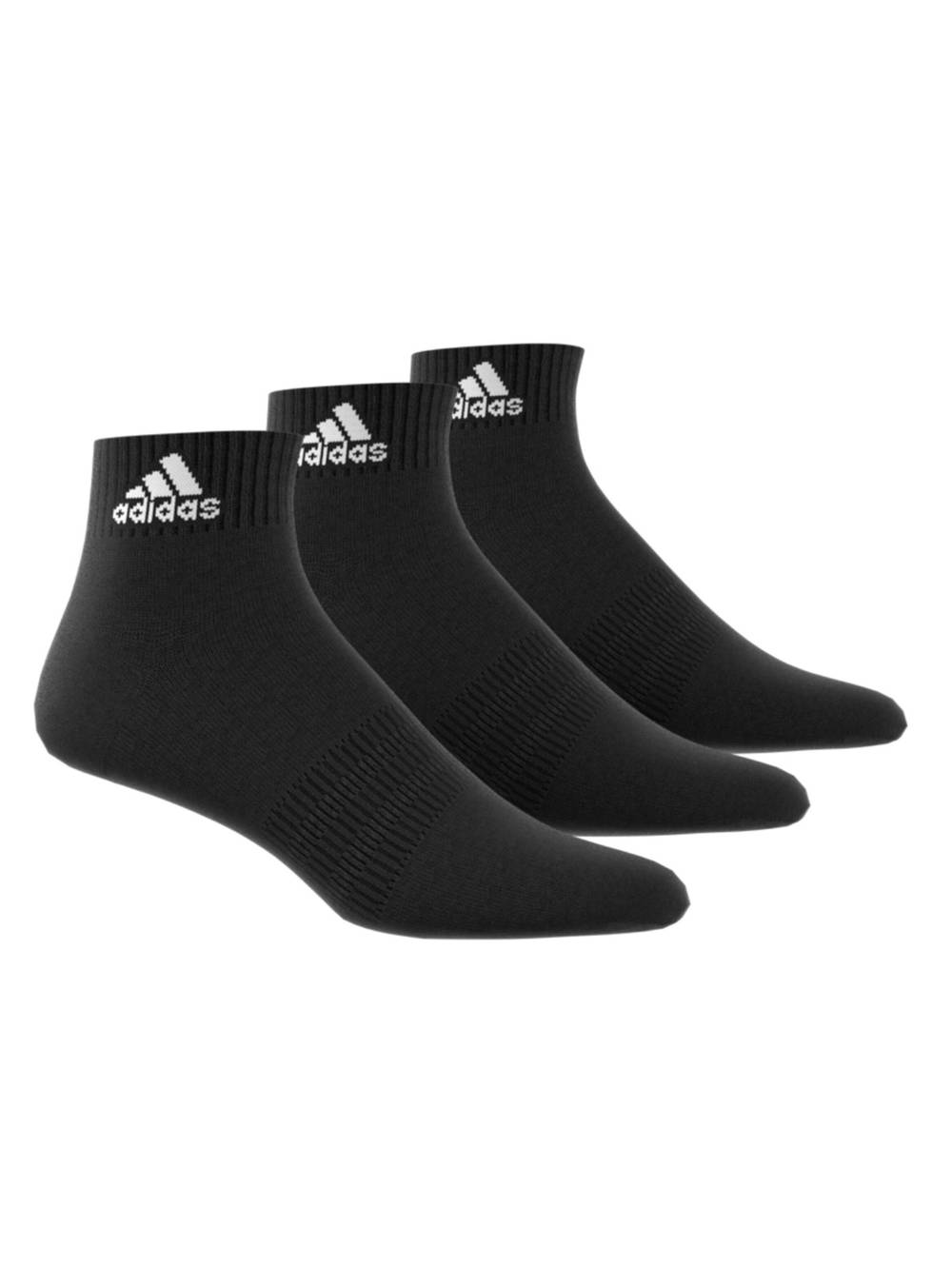 Adidas pack 3 calcetín urbana style (color: negro. talla: s)