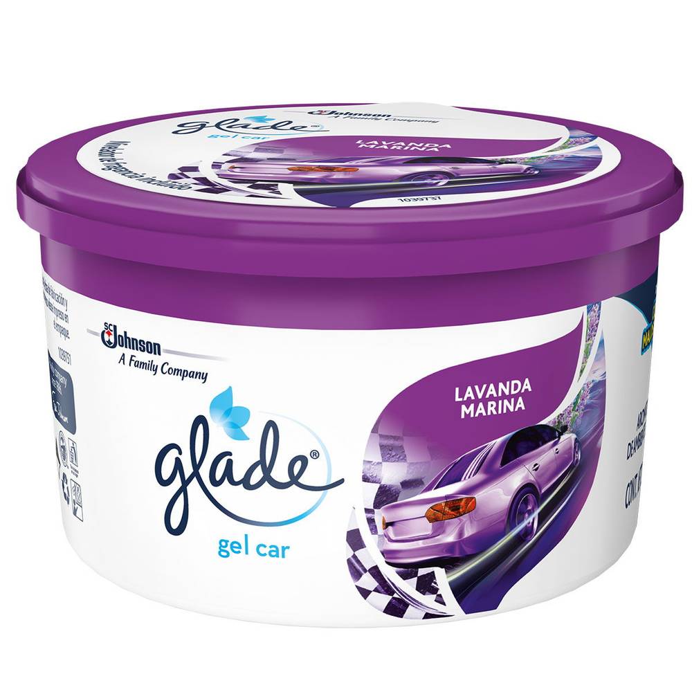 Glade aromatizante ambiental gel lavanda marina (70 g)