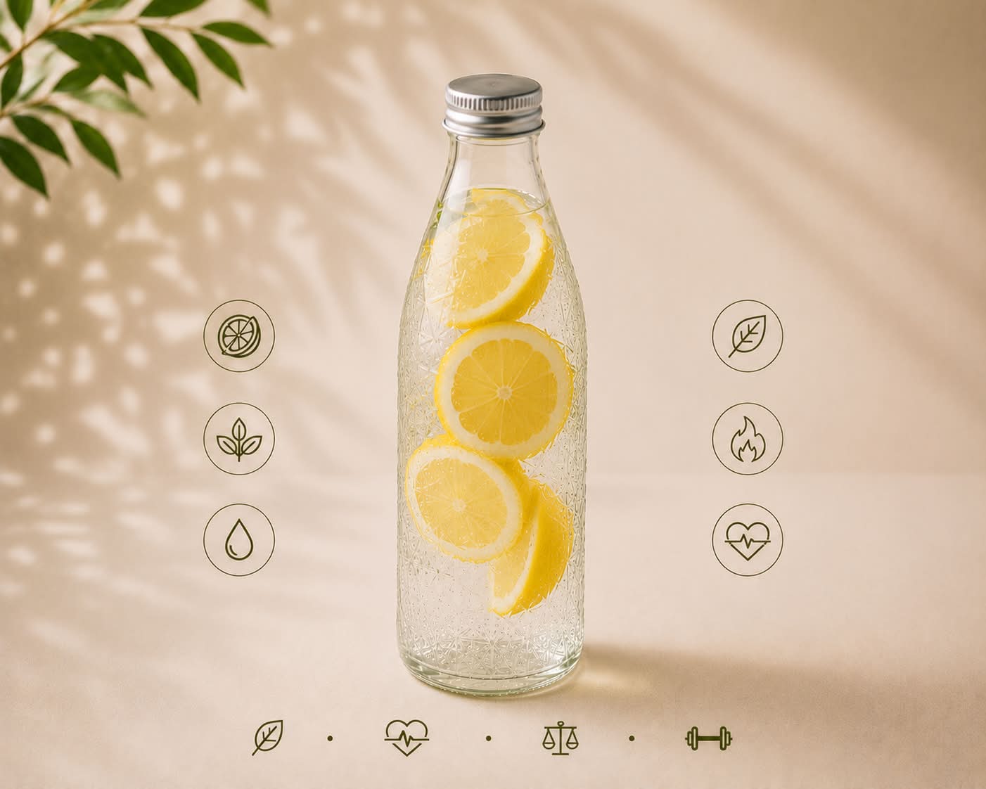 Eau infusée Citron