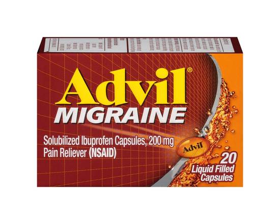 Advil · Migraine Pain Reliever Liquid (20 ct)