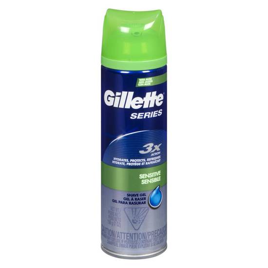 Gillette Series Shave Gel Sensitive (198 g)